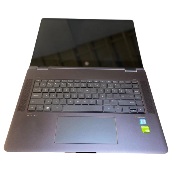 HP SPECTRE X360 CONVERTIBLE 15”, CORE i7 7TH GEN, NVIDIA GEFORCE, 512GB SSD, 16GB RAM, TOUCHSCREEN, BACKLIT KEYBOARD